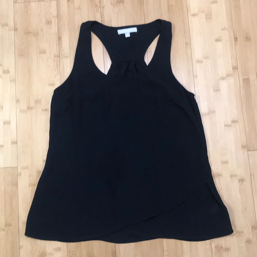 Banana Republic Racerback tulip hem tank